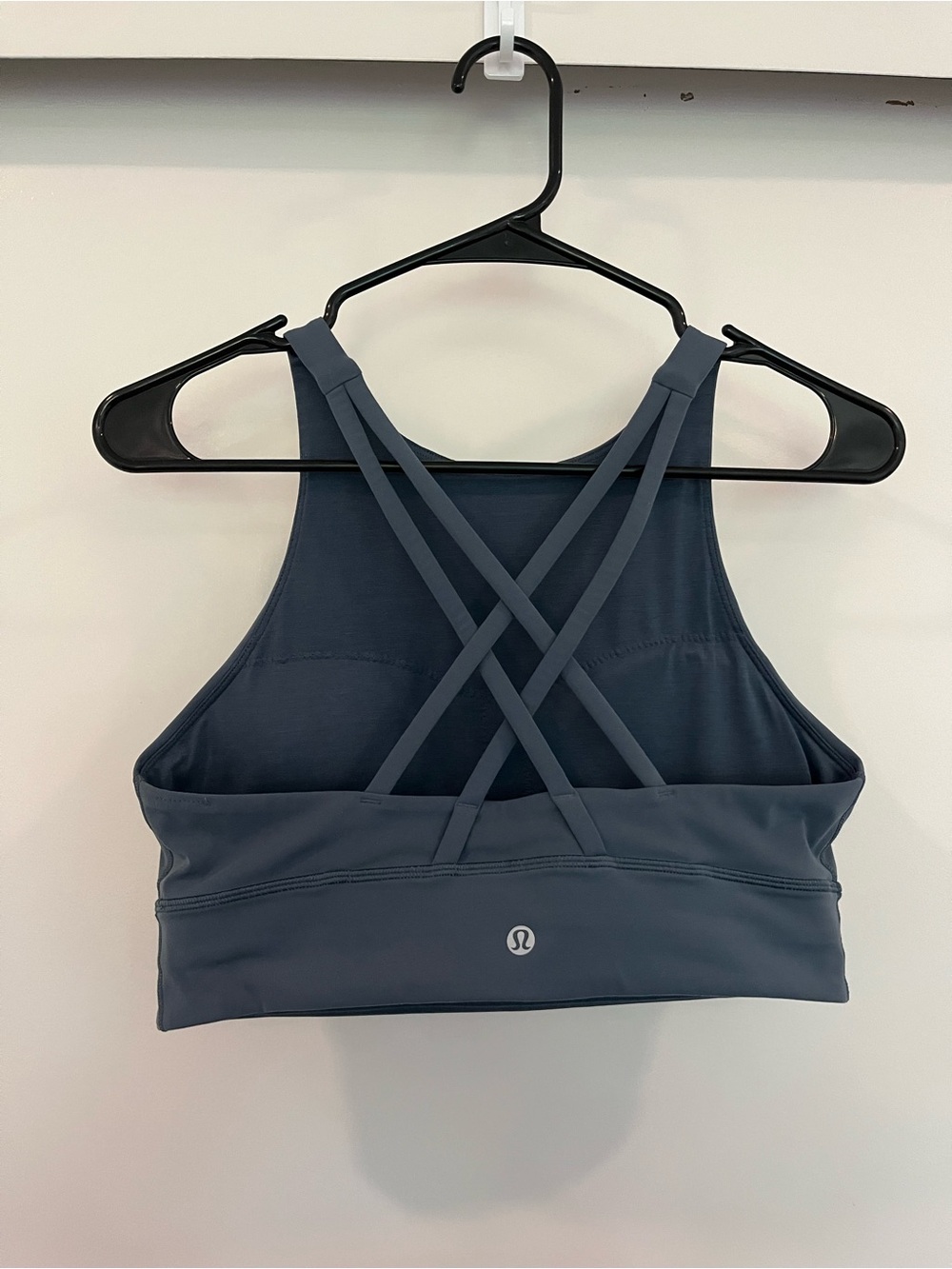 lululemon athletica Navy Crisscross Back Sports Bra
